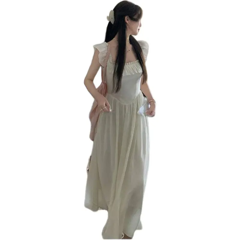 Mu Xiao Xin Short Sleeved Dress Women's-9