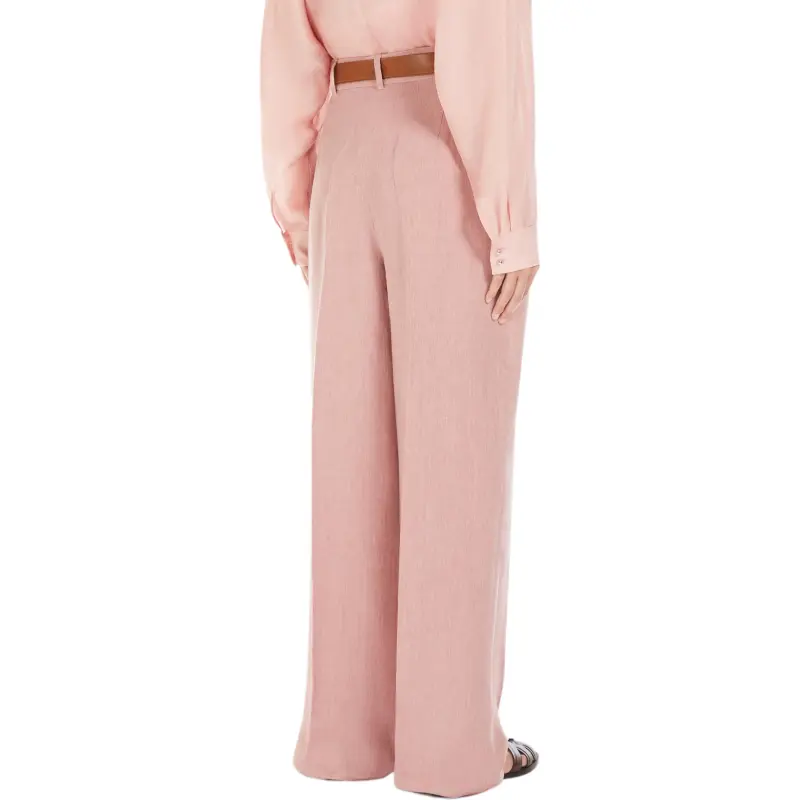 MaxMara Studio Casual Pants Women's Pink-3