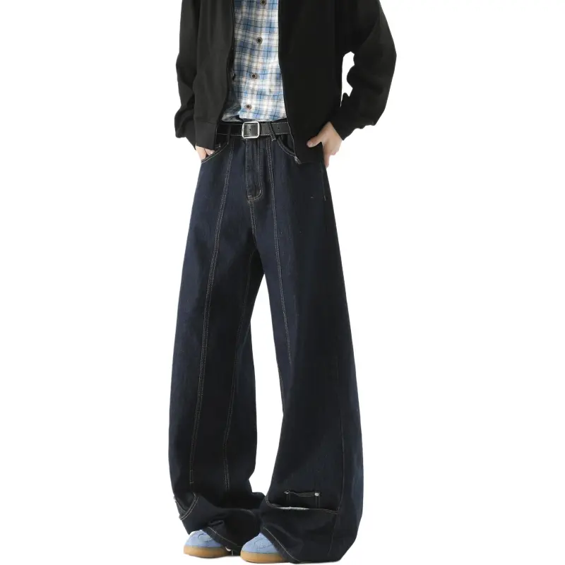 PANDA ADEVIL Jeans Unisex Blue-5