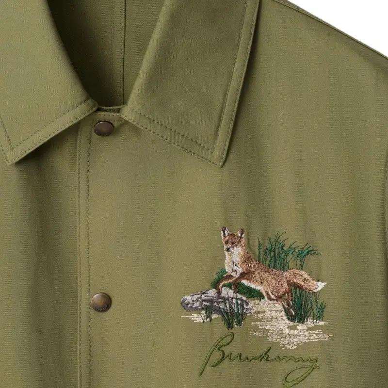 Burberry Jackets & Coats Men's Olive Green-1