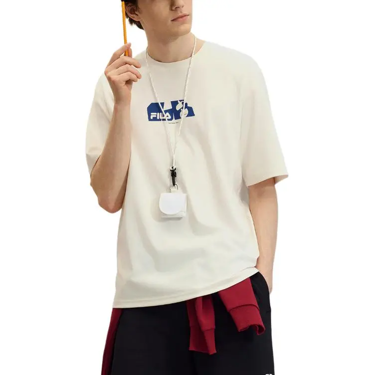 FILA ORIGINALE SS25 T Shirt Men's Steam White-1