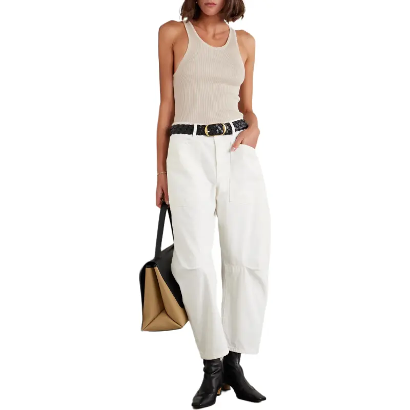 NILI LOTAN Tank Tops Women's Ivory-2