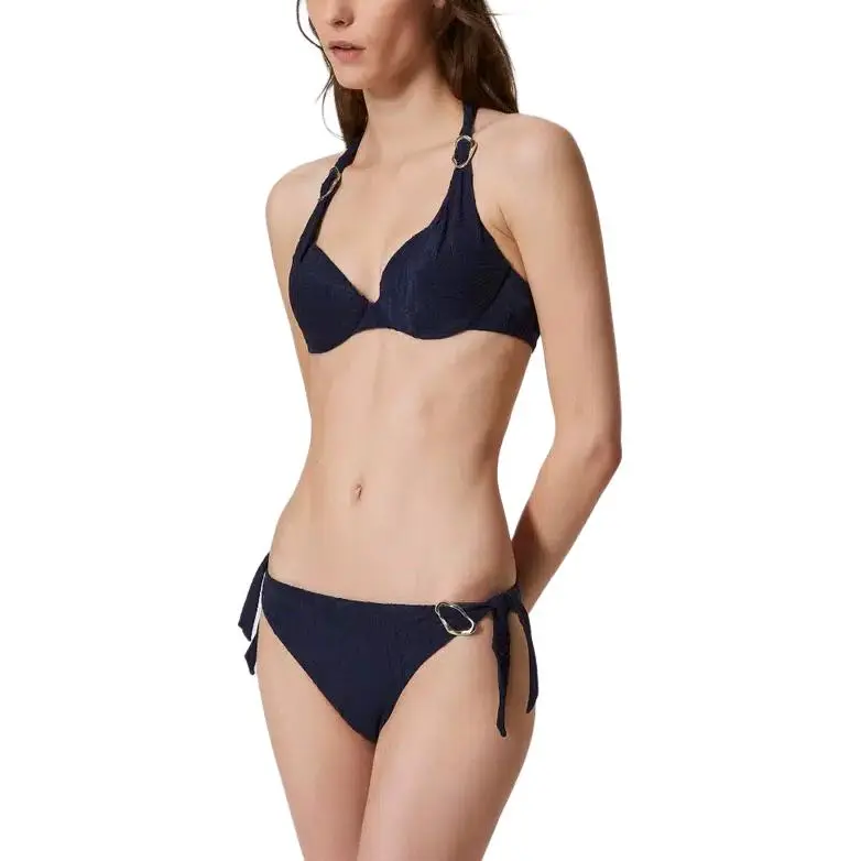 TWINSET MILANO SS25 Swimming Shorts Women's Blue-2