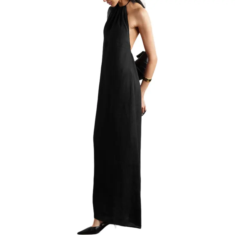 NILI LOTAN Slip Dress Women's Black-1