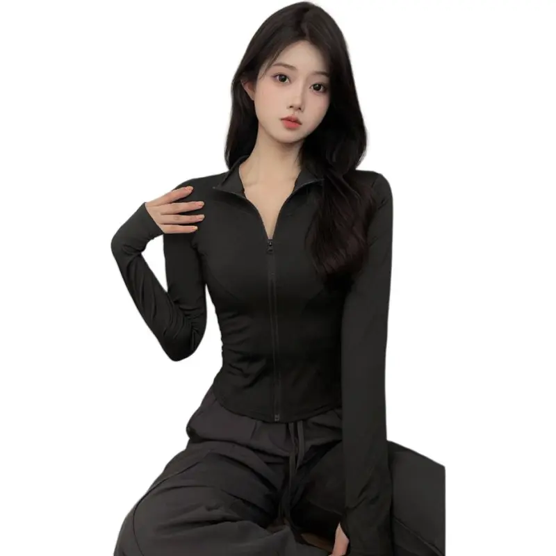 Mu Qingqing Yoga Jackets Women's-5