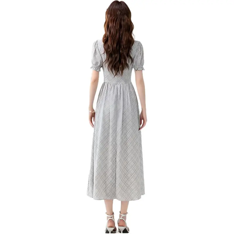 Mu Xiao Xin Short Sleeved Dress Women's-1