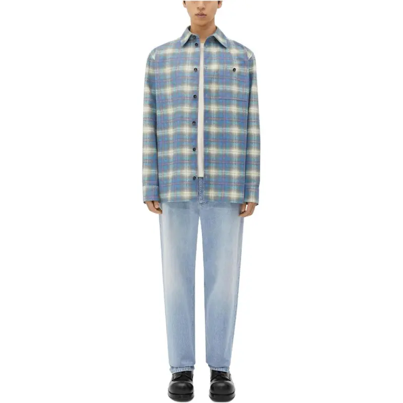 Bottega Veneta Shirt Men's Blue-2