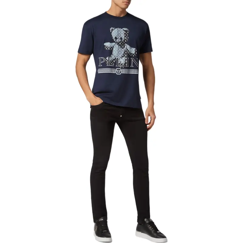 PHILIPP PLEIN Teddy Bear Cotton T shirt-1