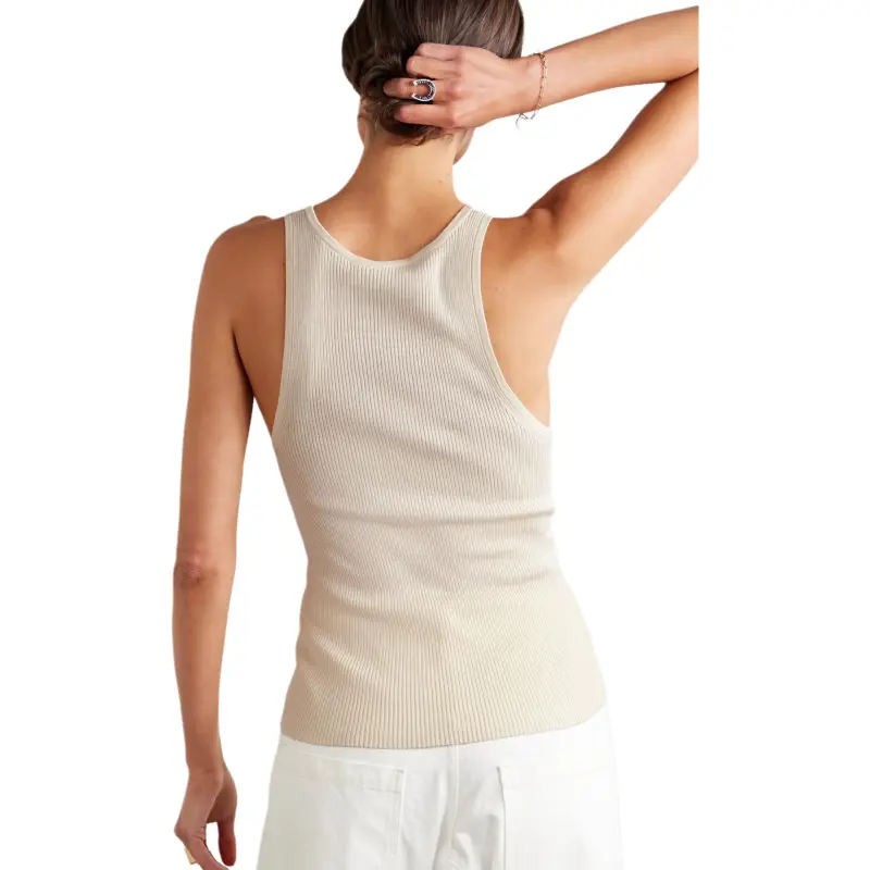 NILI LOTAN Tank Tops Women's Ivory-3