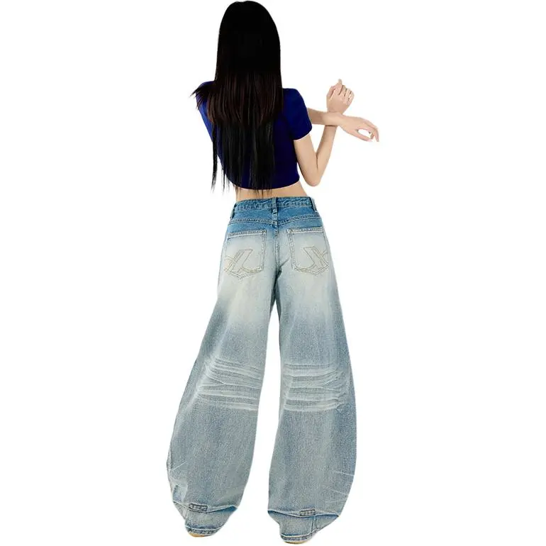 Kazakhstan Jeans Women's Light Blue-1