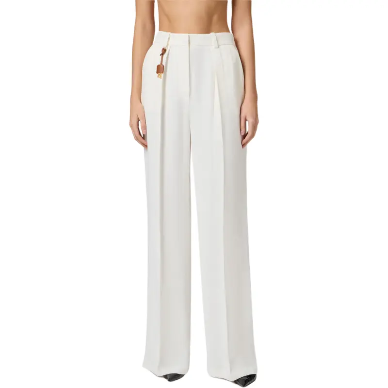 Elisabetta Franchi Logo charm Trousers-1
