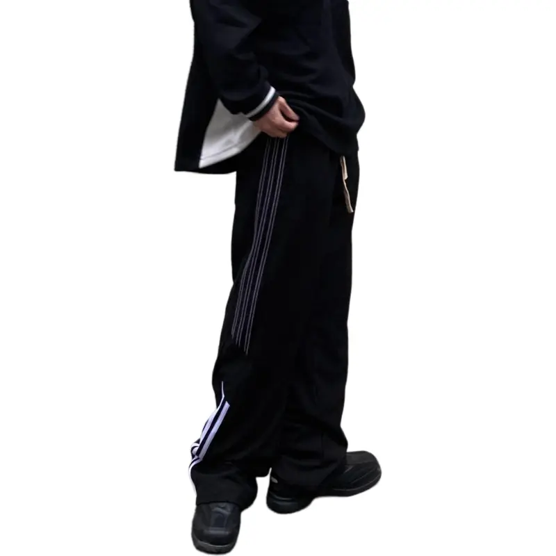DUATOGE Casual Pants Men Black -2