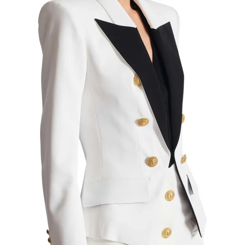 BALMAIN Two tone Jacket-5