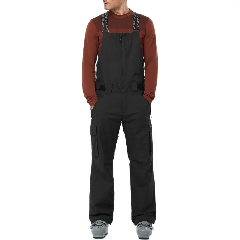 SALOMON TRANSFER Ski Pants Unisex Pitch Black-2