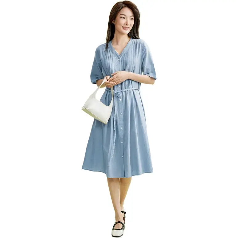 UNIQLO Short Sleeved Dresses Women's-7