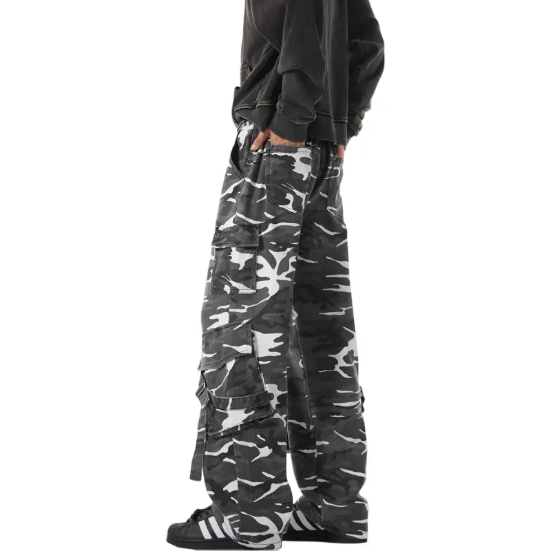 GWAF Casual Pants Unisex Camouflage-4