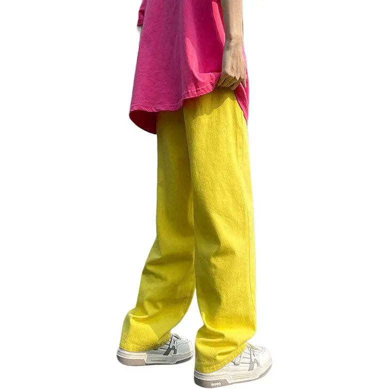 ACUOD BY CHANU Casual Pants Unisex Orange Red-13