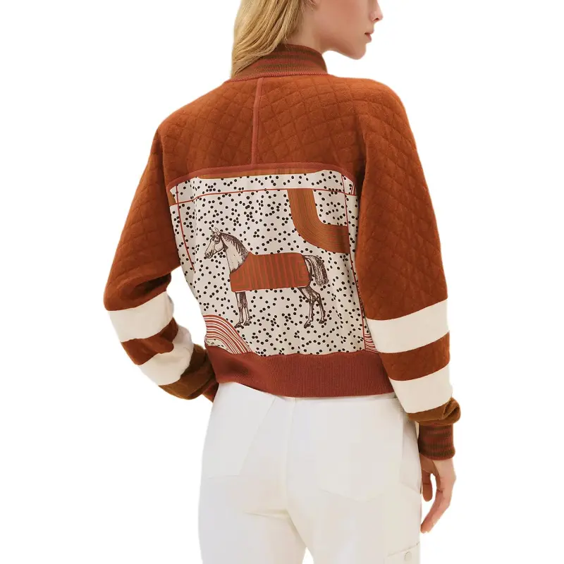 HERMES SS25 Jackets Coats Women's Beige High Mountain Clay-1