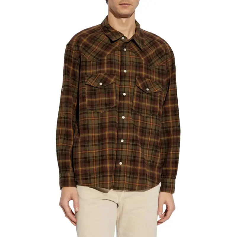 ISABEL MARANT Panema Checked Shirt-1