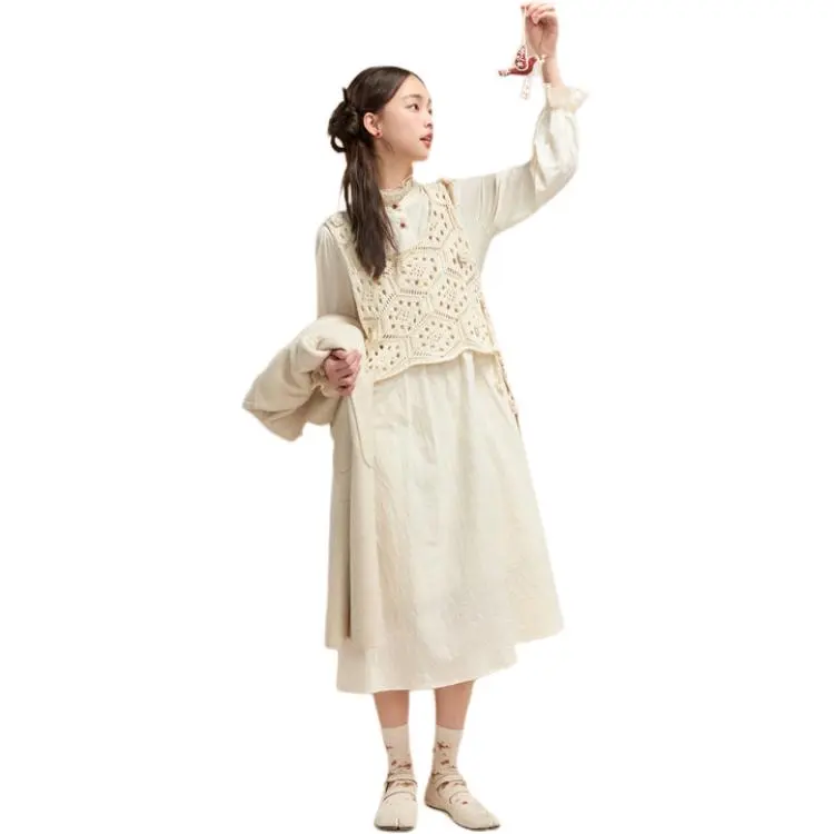 ZIHAN Skirt Set Women's Creamy White-1