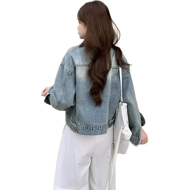 The Temptation Of The Muse Denim Jacket Women's Image Color-4