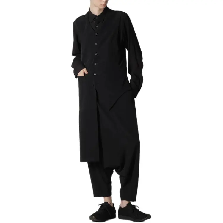 Yohji Yamamoto Pleated Vest-2