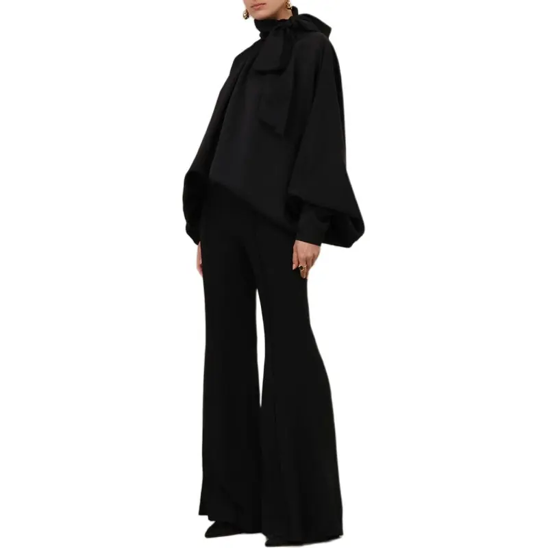 Zimmermann SS25 Casual Pants Women's Black-3