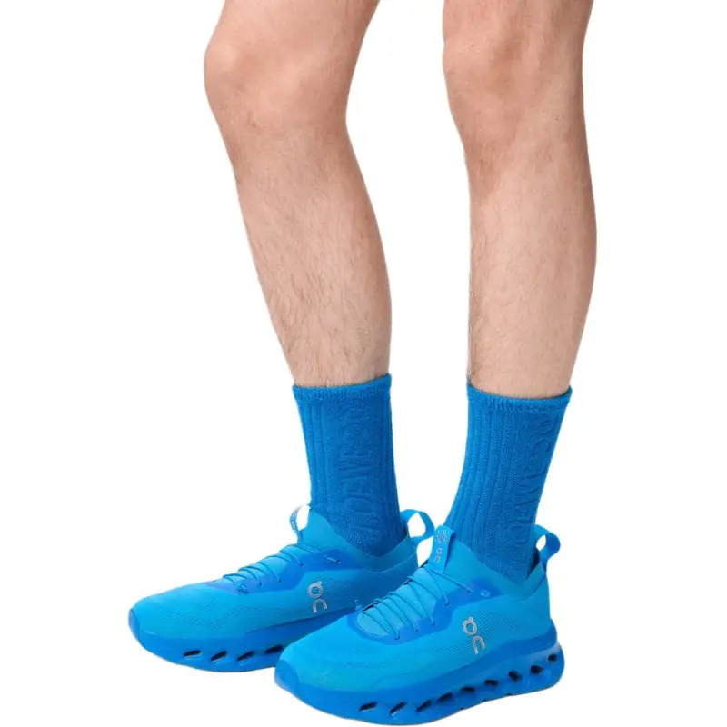 LOEWE x On SS25 Mid Calf Socks Unisex 1 Pack Blue-2