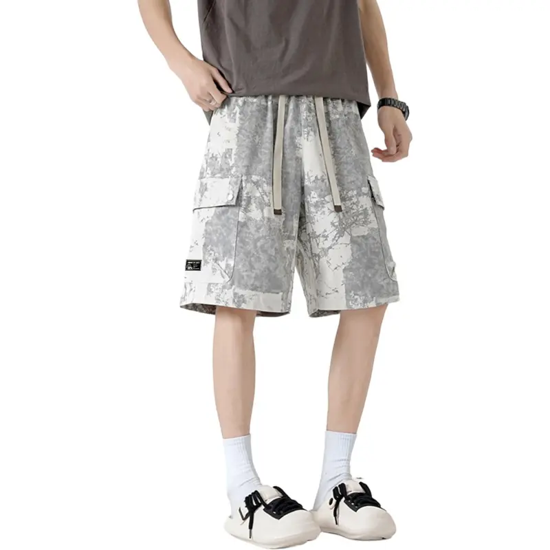 HUANQIU Casual Shorts Unisex-8