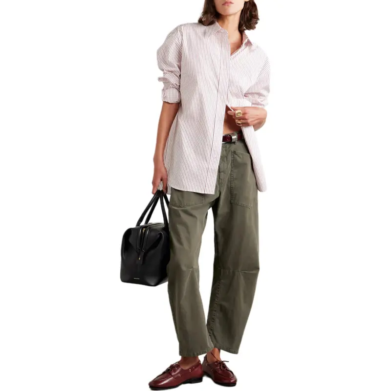 NILI LOTAN Casual Pants Women's Army Green-2