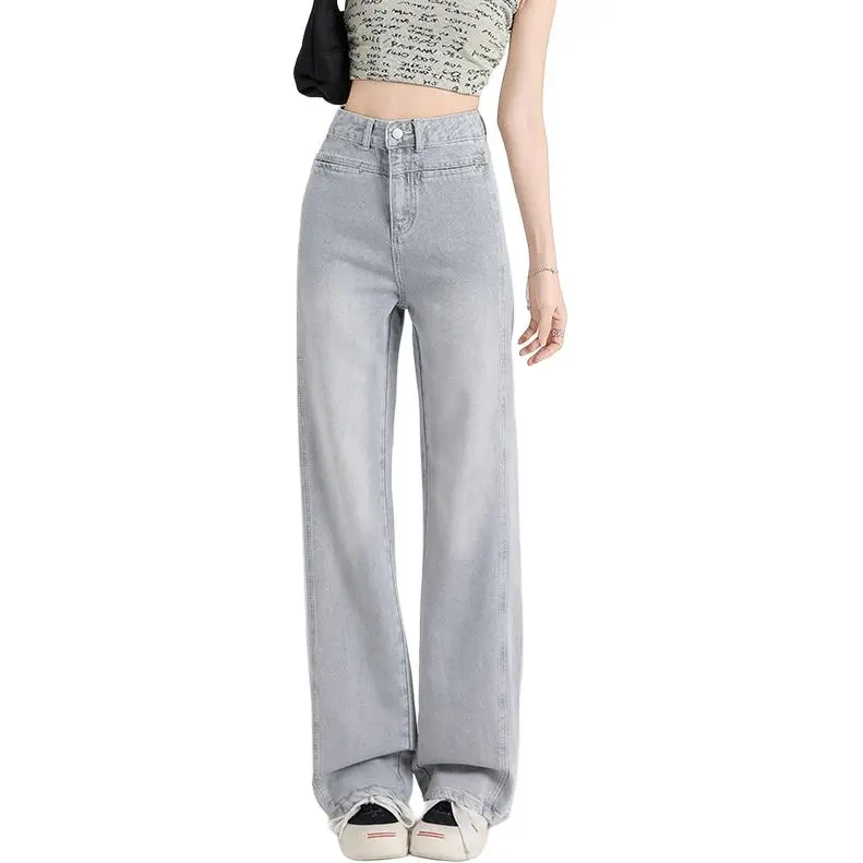 Mu Xiao Xin Jeans Women's Premium Gray-3