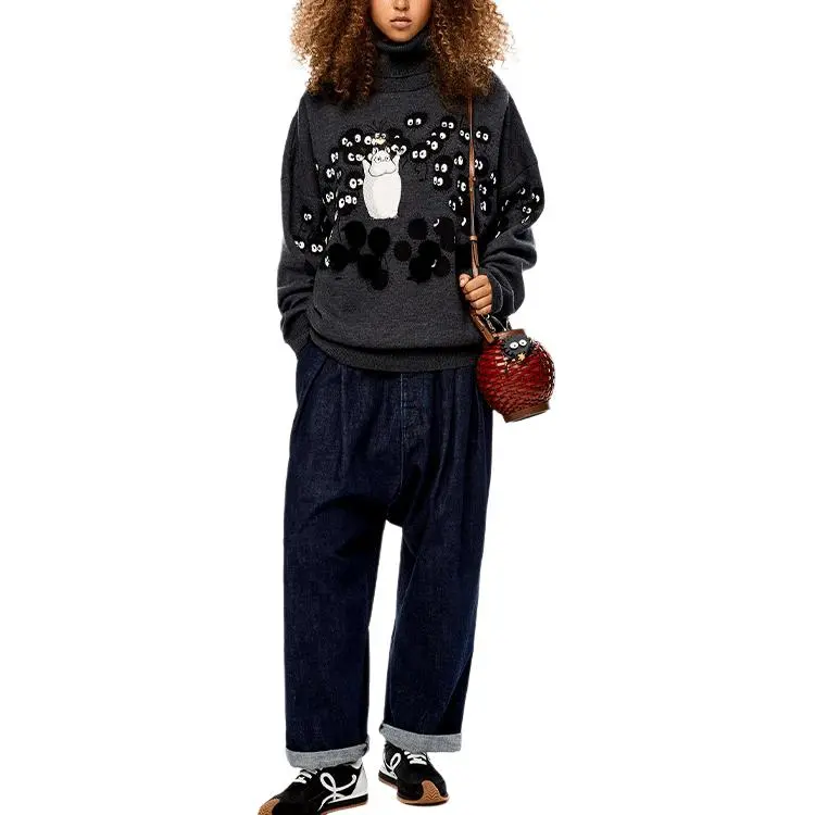 LOEWE Spirited Away SS22 Sweater Women's Black-2