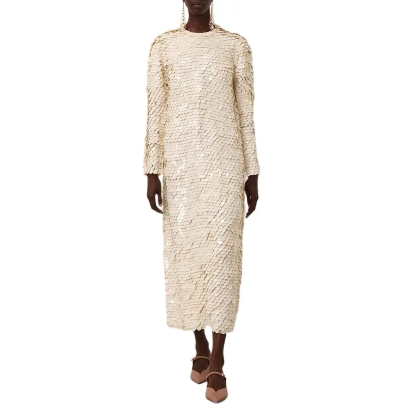 Zimmermann FW24 Long-Sleeved Dresses Women's Cream-1