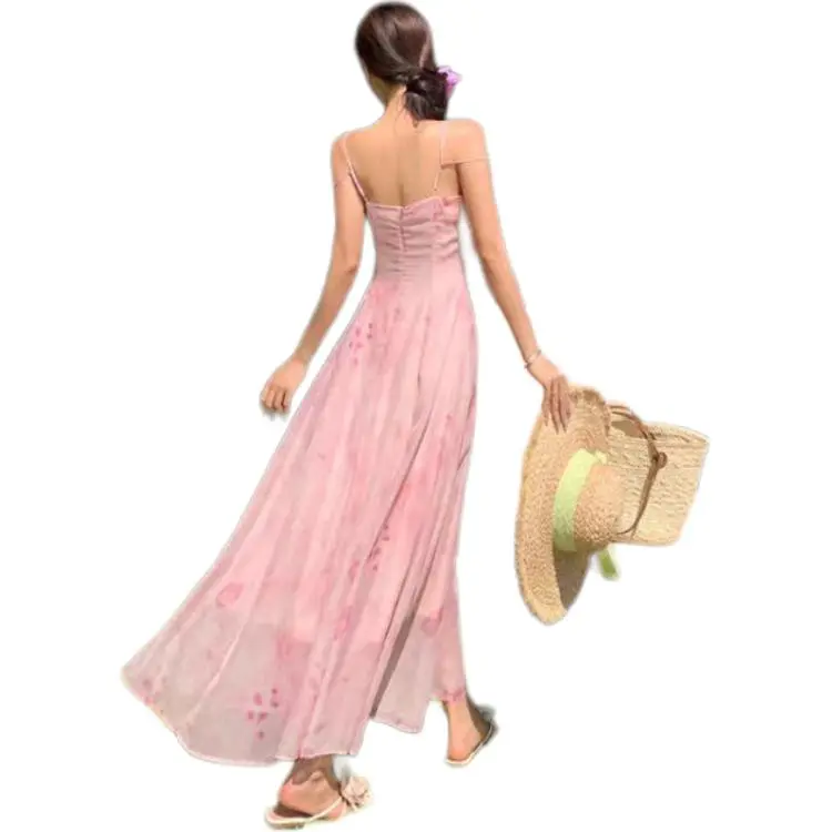 ABCMININ Slip Dress Women's Pink-1