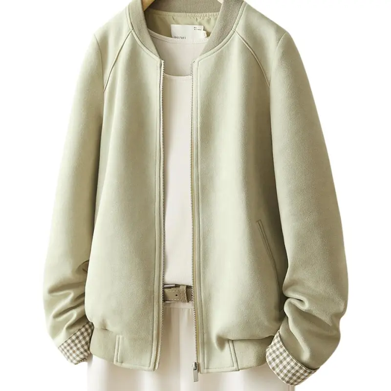 IHIMI Jackets & Coats Women's Grass Green-1