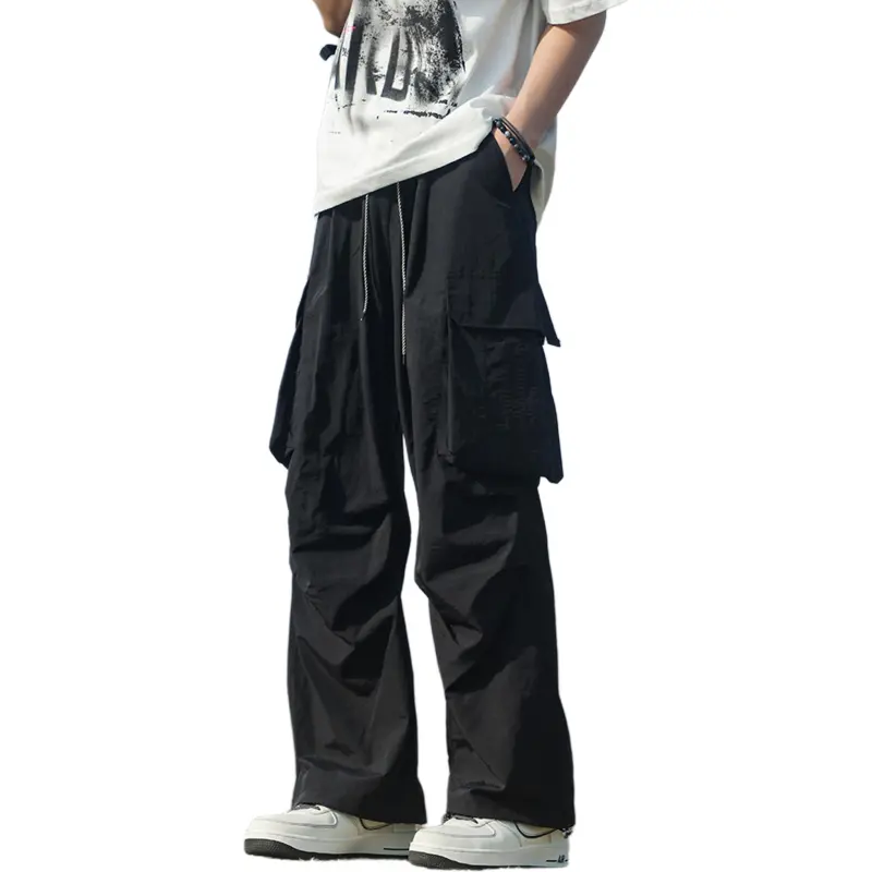 RASHOMONG Cargo Pants Unisex-3
