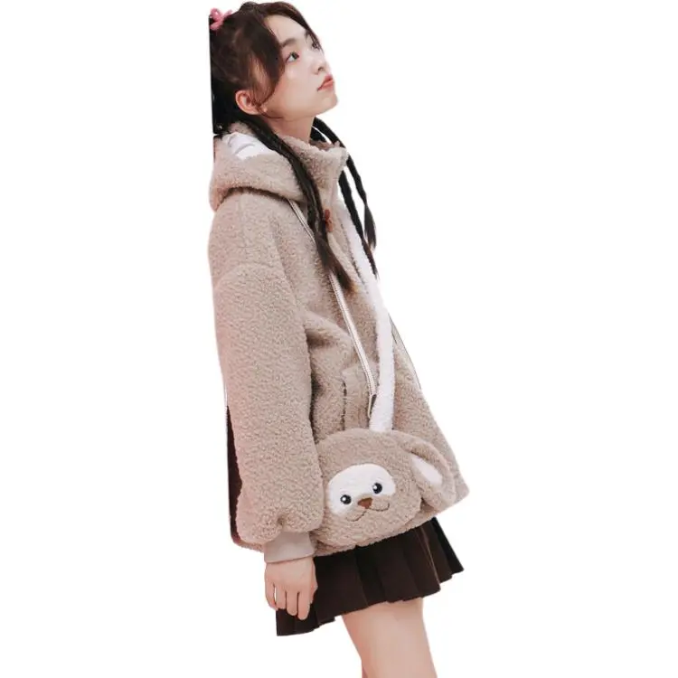 ZIHAN Puffer Jacket Women's Khaki-1