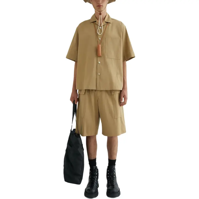 JIL SANDER Short sleeve Cotton Shirt-1