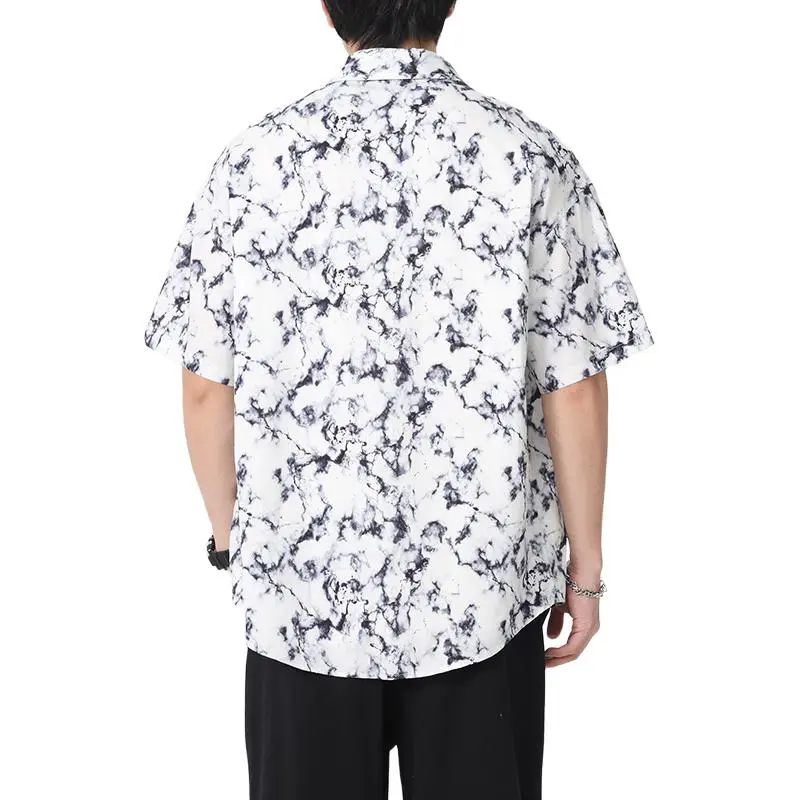 SIFLYTO Shirts Unisex Snow Mountain Ink Shadow-1