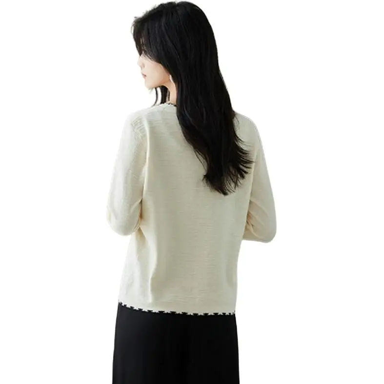 She Enjoys Knitwear Women's Ecru-1