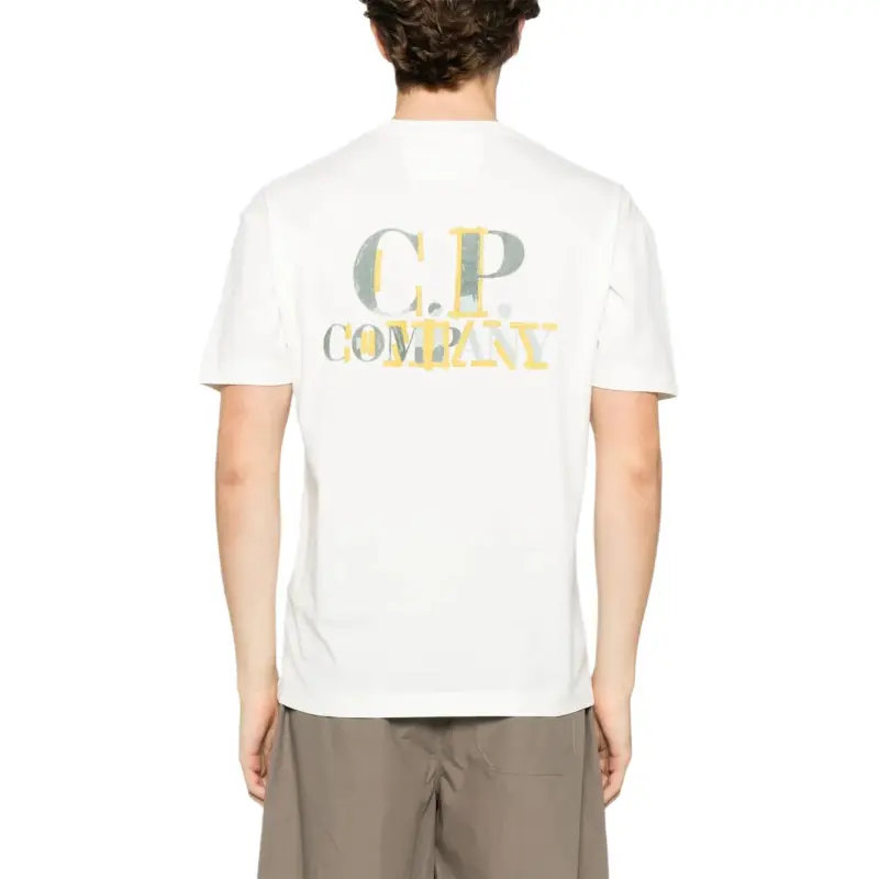 C.P.Company Logo print T shirt-2