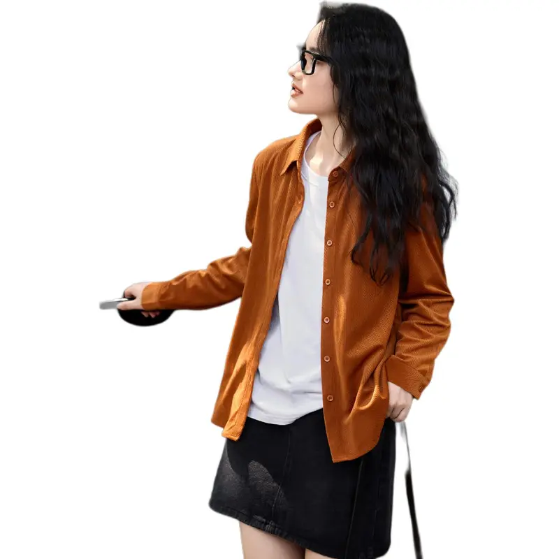 Mo Han Yi Mei Shirt Women's Caramel-2