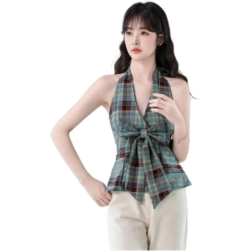 Mu Xiao Xin Tank Tops Women's Image Color-3