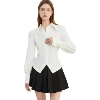 DPLAY Shirt Women's Trendy White