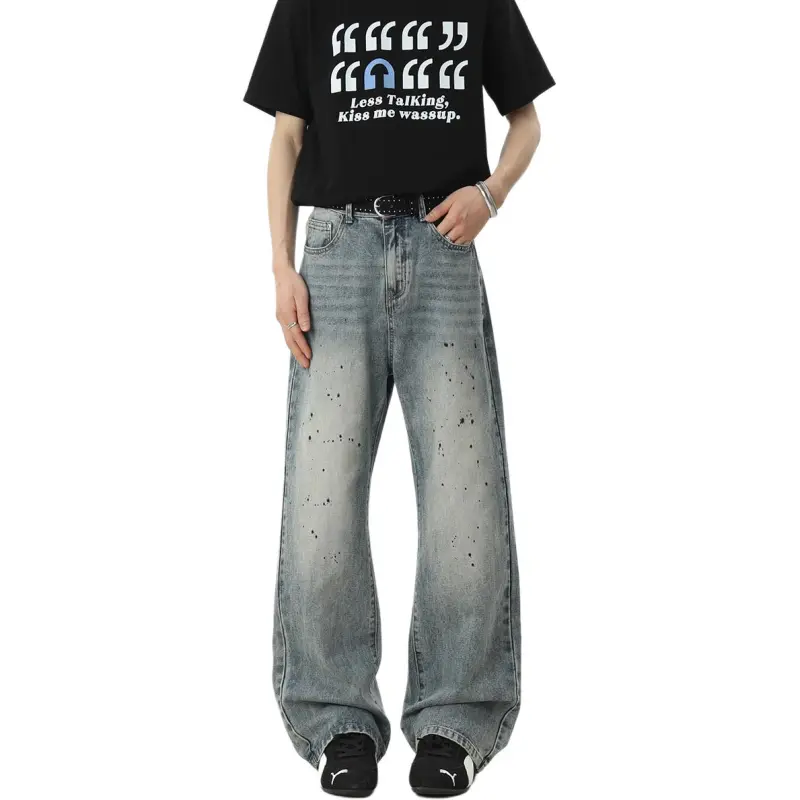T IRA Jeans Unisex Nostalgic Blue-1