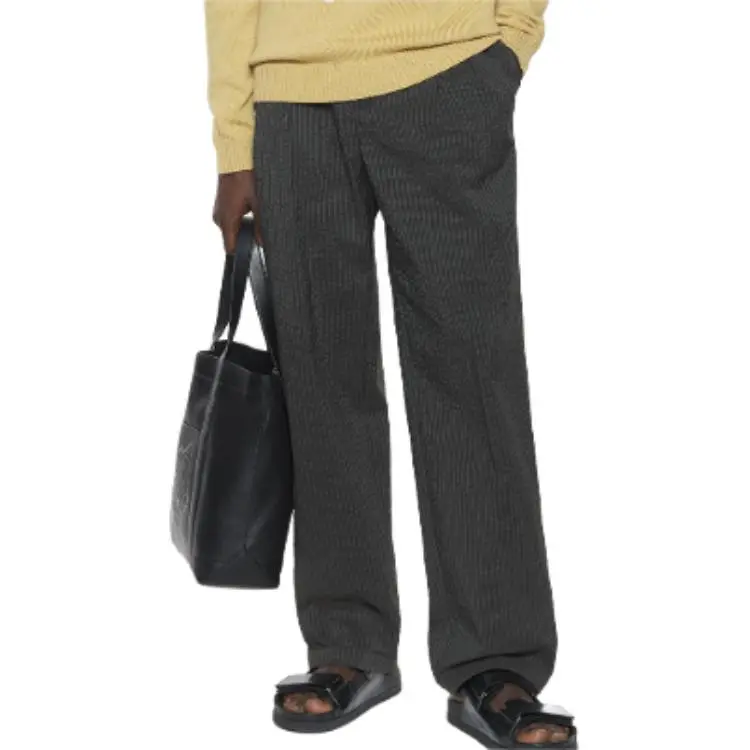 Maison Kitsune SS25 Casual Pants Men's Ranger Green-2