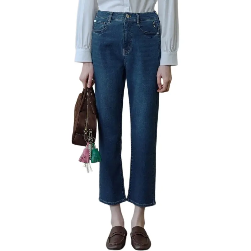 Teenie Weenie Jeans Women's Dark Blue-2