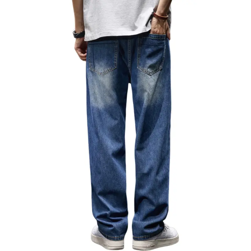 BUYDAUL Jeans Men Blue-3