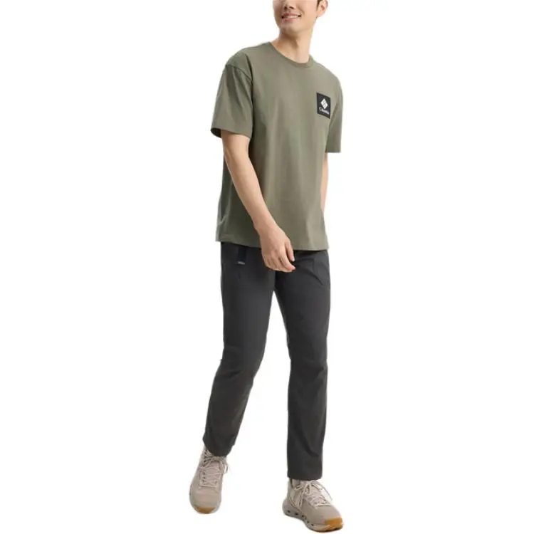 Columbia SS25 T Shirt Men's Dark Green-2