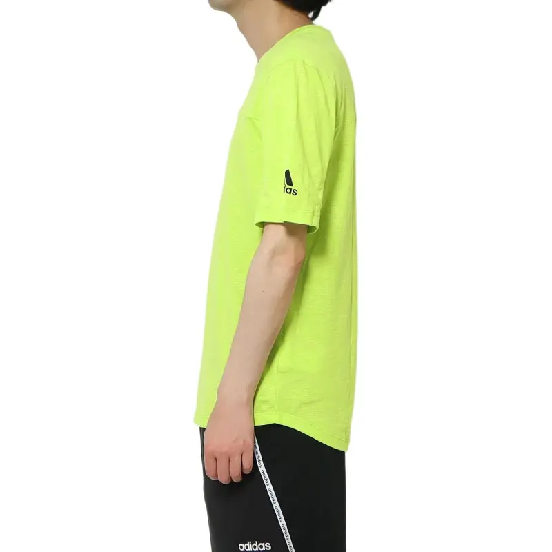 Adidas T-Shirt Men's Neon Green-3